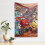 Ταπισερί Cars Lightning McQueen 60x40in, Πολύχρωμη Κρεμαστή Τοίχου για Υπνοδωμάτιο, Φοιτητική 1