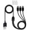 Cable divisor USB C WINDLAND, USB 2.0 tipo A macho a USB tipo C (USB-C) macho, cable de 1 a 3 3