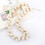 AYYUFE Elegant Lady Pearls Λαμπερό Κολιέ με Στρας για την Ημέρα του Αγίου Βαλεντίνου 3