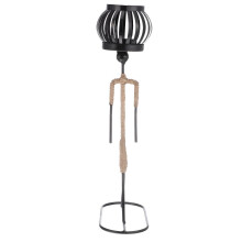 Suport de lumânare din fier, lumânări negre delicate multifuncționale, Gnome, decor de Ziua Îndrăgostiților, nuntă, fată, artă practică