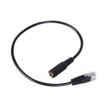 Cablu adaptor pentru smartphone, mufă jack de 3,5 mm la mufă RJ9/RJ10, DOAR pentru telefoane IP Cisco