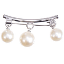 1 buc elegant perlă broșă Pin Decor talie cataramă Pin bijuterii broșă pentru haine