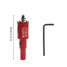 (20mm) M42 Bi Metall Lochsäge 20mm 25mm 35mm 55mm Bohrkrone HSS Bohrer Bits Für Metall Eisen Aluminium Edelstahl Holz Schneiden H