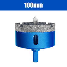 (100mm) 1 stücke 18-110 MM Diamant Beschichtete Bohrer Bits Set Keramik Fliesen Loch Sah mit position bohrer für Glas marmor Granit Stein