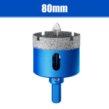 (80mm) 1 stücke 18-110 MM Diamant Beschichtete Bohrer Bits Set Keramik Fliesen Loch Sah mit position bohrer für Glas marmor Granit Stein