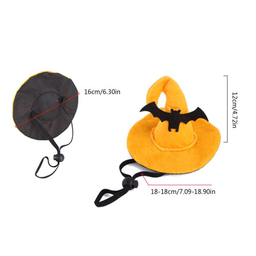 Αστεία είδη για κατοικίδια για το Halloween Σετ αξεσουάρ για κατοικίδια Καπέλο 2