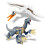 (Gray)Dinosaur Model Building Blocks For Kids With Creative Assembly And Material Plastic 2