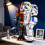(810pcs)Space Universe Building Set For Kids Stem Toy And Creative Imagination Gift 9