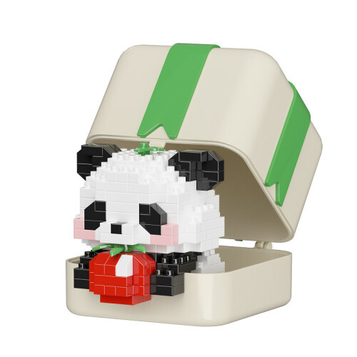 (Parrot)Animals Diy Construction Blocks With Abs Plastic Cognition Development Toys Gift Kids 2