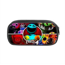 (1) Game Poppy Playtime Characters Print Student Single Layer Stationery Storage Bag