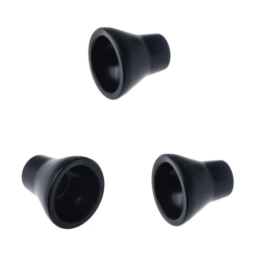 Black Rubber Golf Ball Pick Up Suction Cup Picker For Putter Grip For Course And Use Practice 1