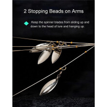 10X Alabama Umbrella Rigs for Bass Stripers Fishing, Freshwater Fishing Swimbait Lures Rig Kit,