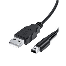 Mellbree Ladekabel für Nintendo 3DS, 1,2 m USB Ersatkabel für 3DS / 3DS XL/DS/DSI / 2DS / 2DS XL, damit Sie schnell wieder unbeschwert spielen könn