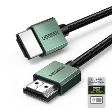 UGREEN HDMI 2.1 Kabel, Schlank, 8K@60Hz, 4K@120Hz, Aluminiumgehäuse, 5M