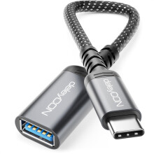deleyCON USB-C auf USB Adapter OTG 10 Gbps Typ-C auf USB-A