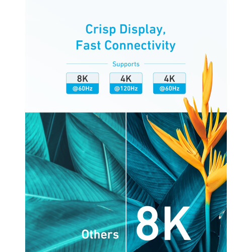 Anker Anker HDMI 2.1 Kabel 48Gbit/s 8K@60Hz robust [1,8m] 1