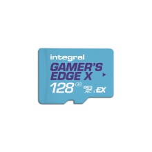 Integral 128GB Gamer's Edge X Micro SD Express Card for Nintendo Switch 2, up to 890MB/s Read, 550MB/s Write, 4K Video, A1, NVMe PCIe, High-Speed Gami