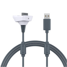 MMOBIEL USB-Ladekabel für Xbox 360/360 Slim Wireless Controller 1,8m Ladegerät Kabel for Kabelloses Game Controller – USB-A Schnellladekabel - Ers