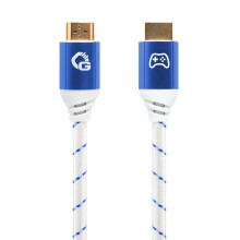 OEHLBACH GAMING New Game Blue – 2 Meter – HDMI 2.1b Kabel – Ultra High Speed zertifiziert, 8K@60Hz, eARC, ALLM, VRR, DSC – kompatibel mit PS5,