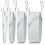 deleyCON USB-C Kabel Set 0,5m+1m+2m+3,0m PD3.0 60W, 4 Stück 2
