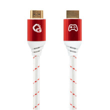 OEHLBACH GAMING New Game Red – 3 Meter - HDMI 2.1b Kabel – Ultra High Speed zertifiziert, 8K@60Hz, eARC, ALLM, VRR, DSC – kompatibel mit PS5, Xb