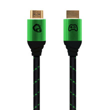 OEHLBACH GAMING New Game Green – 2 Meter - HDMI 2.1b Kabel – Ultra High Speed zertifiziert, 8K@60Hz, eARC, ALLM, VRR, DSC – kompatibel mit PS5,