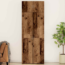 vidaXL Storage Cabinet 3 pcs Old Wood
