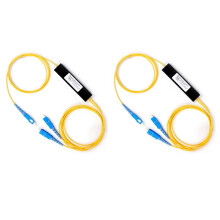 2X Connexion Froide à la Maison de Fibre Optique Du Port FTTH de Diviseur de Boîte D'épissure de Diviseur de Fibre de 1 Point 2