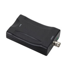 5X Adaptateur de Convertisseur Audio Vidéo Vers BNC Compatible PAL / NTSC avec Cordon D'Alimentation USB