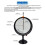 2X Pointer Electroscope Electrostatic Experiment Electrometer for Measuring the Potential Difference Between Two Bands 2