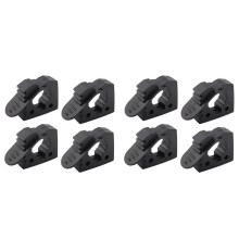 Wagenheber-Griffhalter, Schaufelhalter-Halterung, Gummi-Klemmhalterung, Passend für Werkzeuge mit 1-1/7 Zoll Bis 1-3/7 Zoll Durchmesser - 8Er-Pack