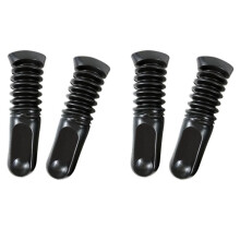 4X Motorrad Absorber Abdeckung Vorderer Stoß Dämpfer Schutz Gummi für JOG50 3KJ Motorrad Roller Zubehör