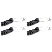 2X Angeln Downrigger Release Clips mit Leader Snap Weight Release Clips für Kites Planer Board Downrigger Trolling A