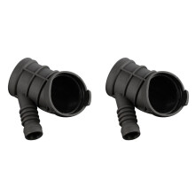 2X Tuyau de Nettoyeur de Tube D'Admission D'Air 13541435627 pour E39 E46 Z3 323I 325I 325Xi 328I 525I 528I