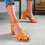 (38, Baby Blue) Ankle Strap Block Heel Sandals Size 34-42 3