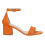 (38, Baby Blue) Ankle Strap Block Heel Sandals Size 34-42 5