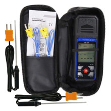 ThermomèTre à Thermocouple ThermomèTre NuméRique de Type K avec 4 Thermocouples, -328-2500 Plage de Mesure ThermomèTre HVAC