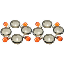 8X Motorcycle Empfohlenes Frostschutzmittel für Davidson Sportster Softail Dyna Smoke