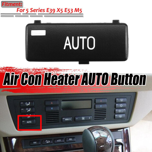 Car Climate Control Panel Air Conrtol Heater Air Auto Button Replacement Key Caps for - 5 Series E39 X5 E53 M5 1