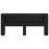 VidaXL vidaXL Headboard Cabinet with Storage Black Engineered Wood 5