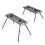 Table de Support de Four Portable BKZ06-L, Table de Camping, Support de Cuisson Extérieur à Double Interface de Four 1