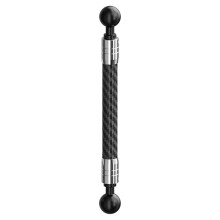 Extensão de Bastão de Fibra de Carbono com Cabeça Esférica de 17mm para Câmera de Ação, GPSs e Suporte para Telefone