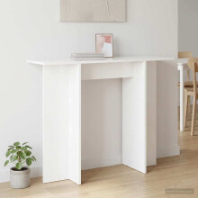 vidaXL Console Table White 100 x 30 x 75 cm Engineered Wood