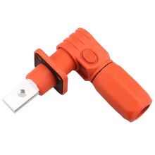 Batteriekasten-Anschlussstecker 120A Abnehmbarer Schnellstecker Flammhemmend Wasserdicht IP67 Einzelkern Orange