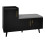 Black Shoe Storage Cabinet – 100x34x69cm 8