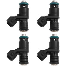 4PCS 0280158335 8200579081 8200885287 Fuel Injector Fit for Clio MK3 Grand Modus Twingo MK2 Wind 1.2 2007-2014
