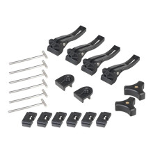 Truck Cargo Cover Fixing Kit Hard Tri-Fold Tonneau Pickup Truck Bed Cover Fixing Rear Front Clamp T-Bolts