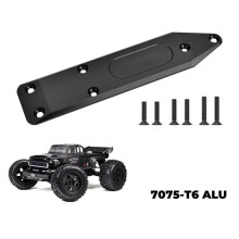Placa de Deslizamiento de Chasis Trasero de Aleación 7075 para ARRMA 1/8 Notorious V6 1/8 Outcast 6S ARA320572 MNV6330R A