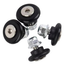 Motorräder Top-Hinteres Gepäckbox Gehäuse Buchsenpolster Abstandshalter Schnalle Tailstock Unterplatte Schrauben