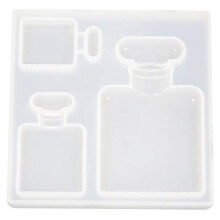 Epoxy Resin Molds Large Art Resin Molds DIY Silicone Resin Casting Molds Perfume Bottle 3D Resin Mold for Resin Epoxy, Candle Wax, Soap Etc